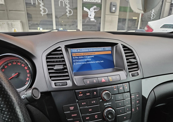 Opel Insignia cena 27900 przebieg: 225942, rok produkcji 2011 z Piła małe 596